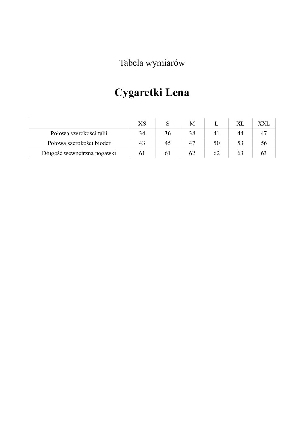 LENA - cygaretki kolor Beż - obrazek 4