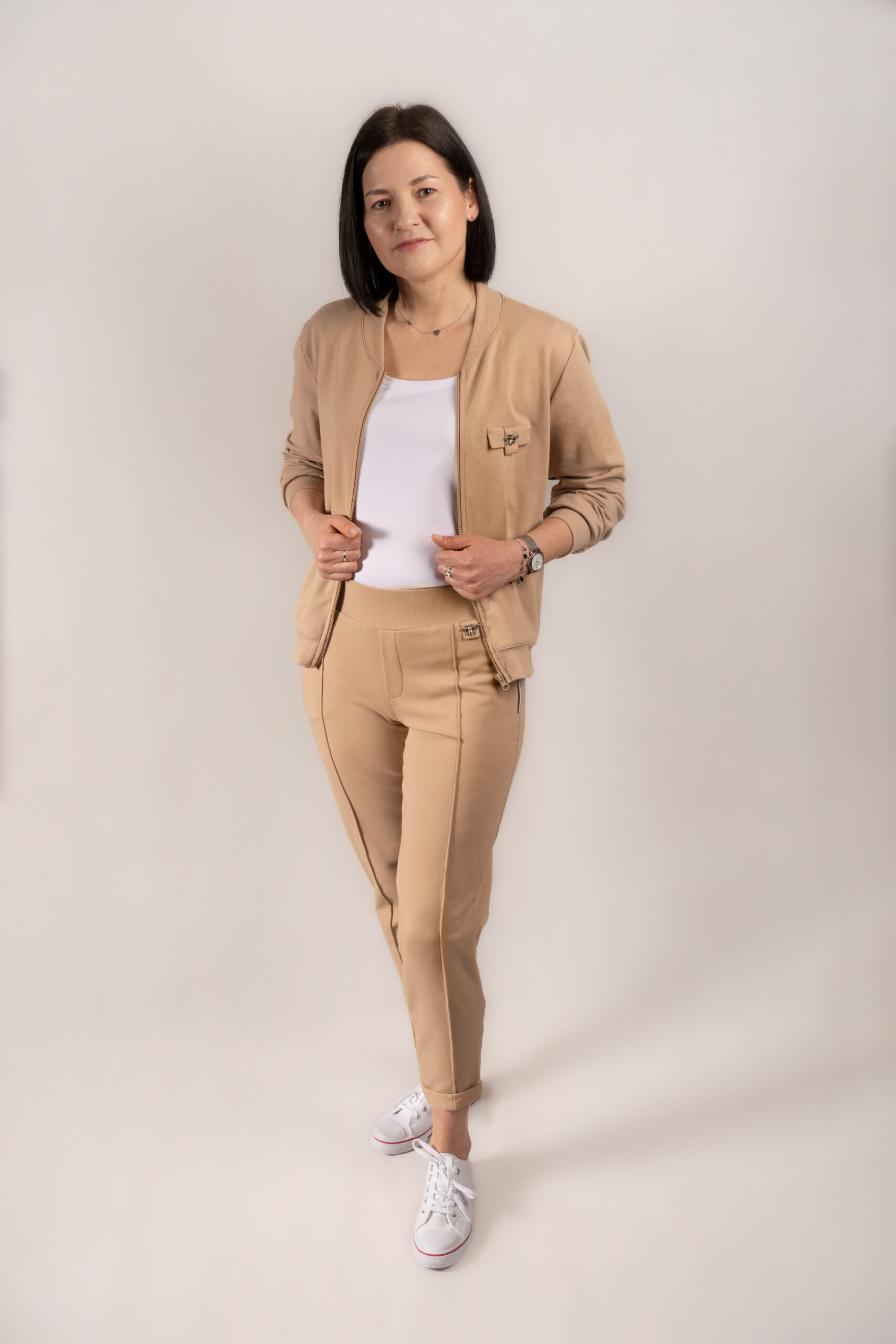 LENA - cygaretki kolor Beż