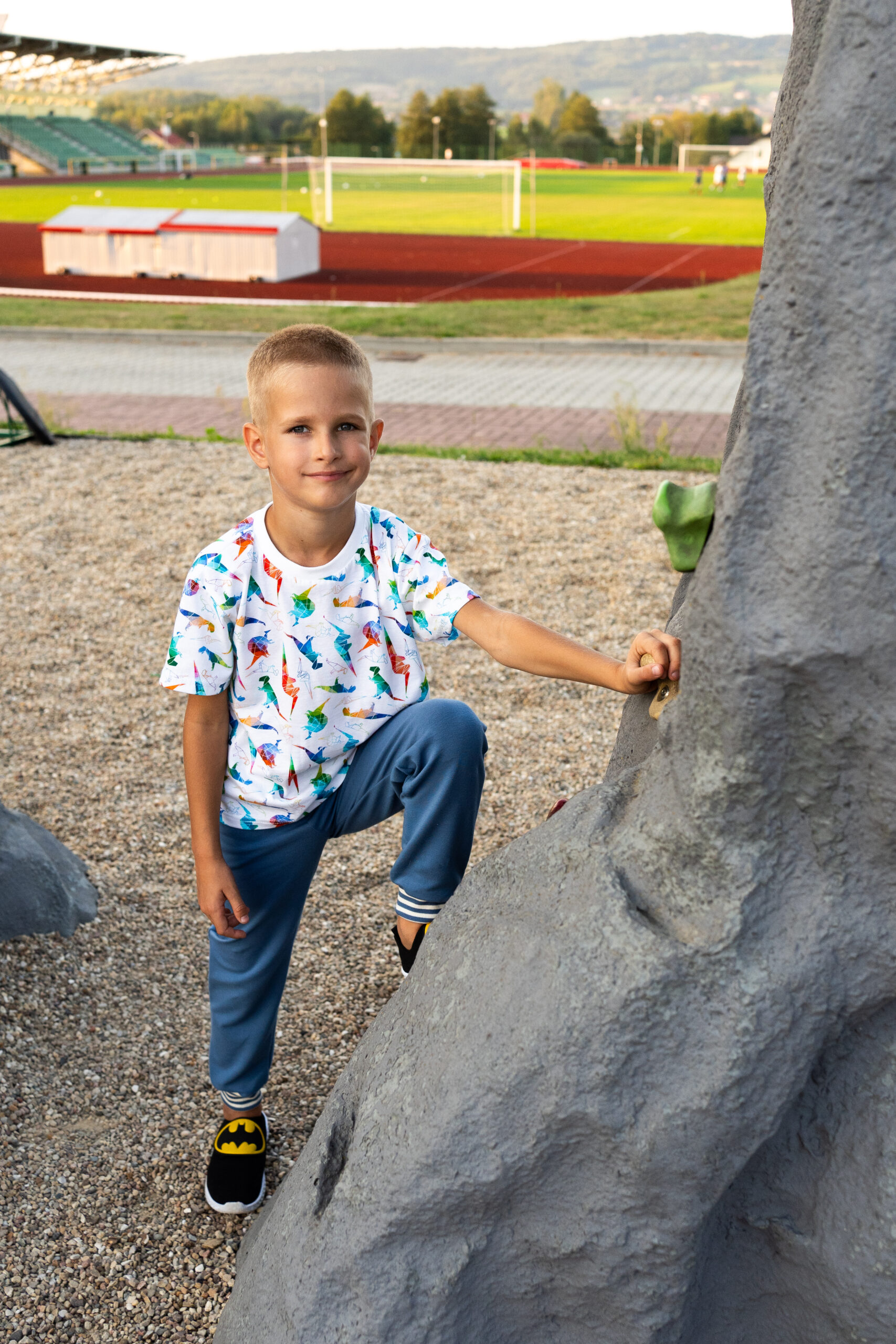 Koszulka Dinozaury kolor Biały - obrazek 3