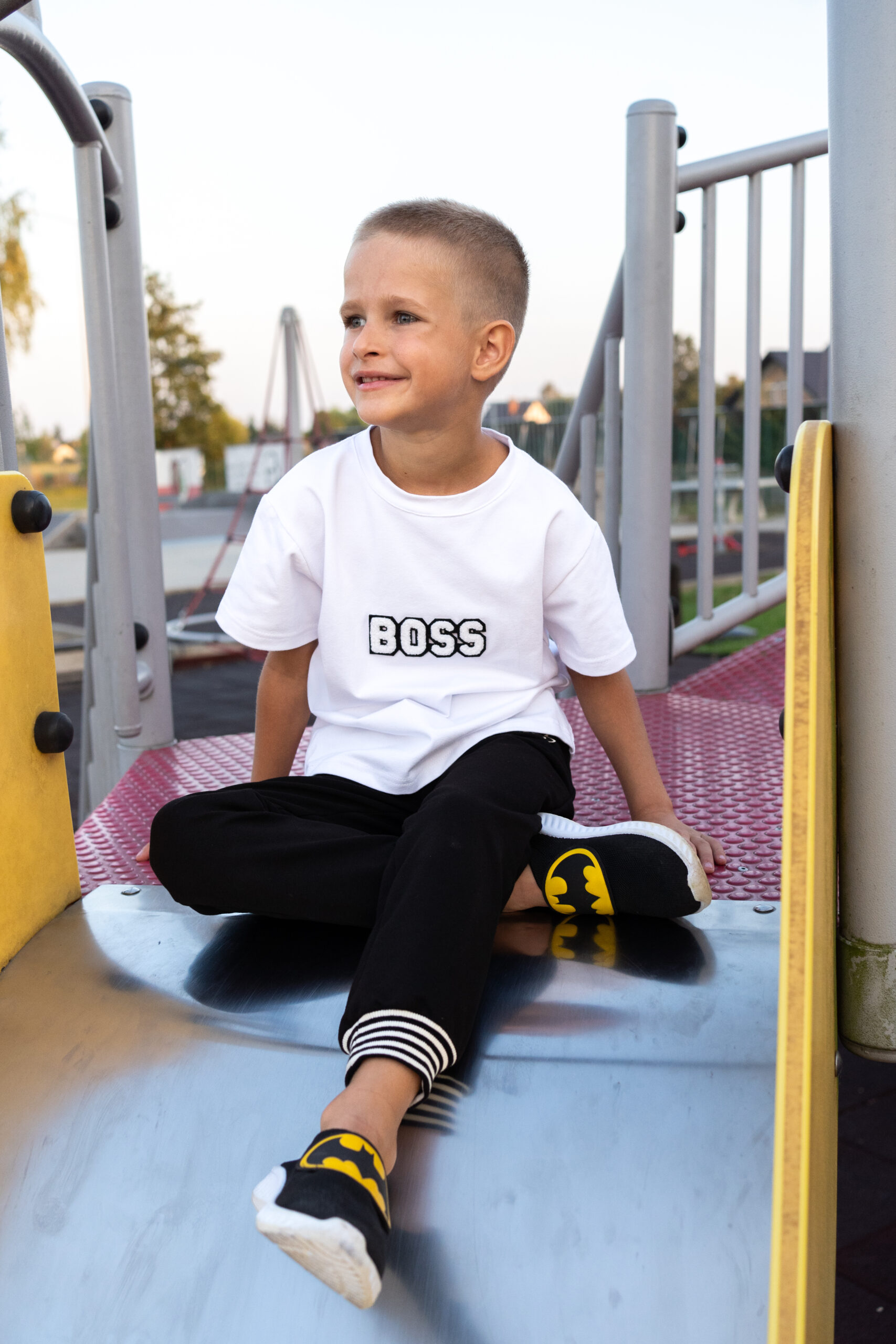 Spodnie dziecięce B kolor Czarny