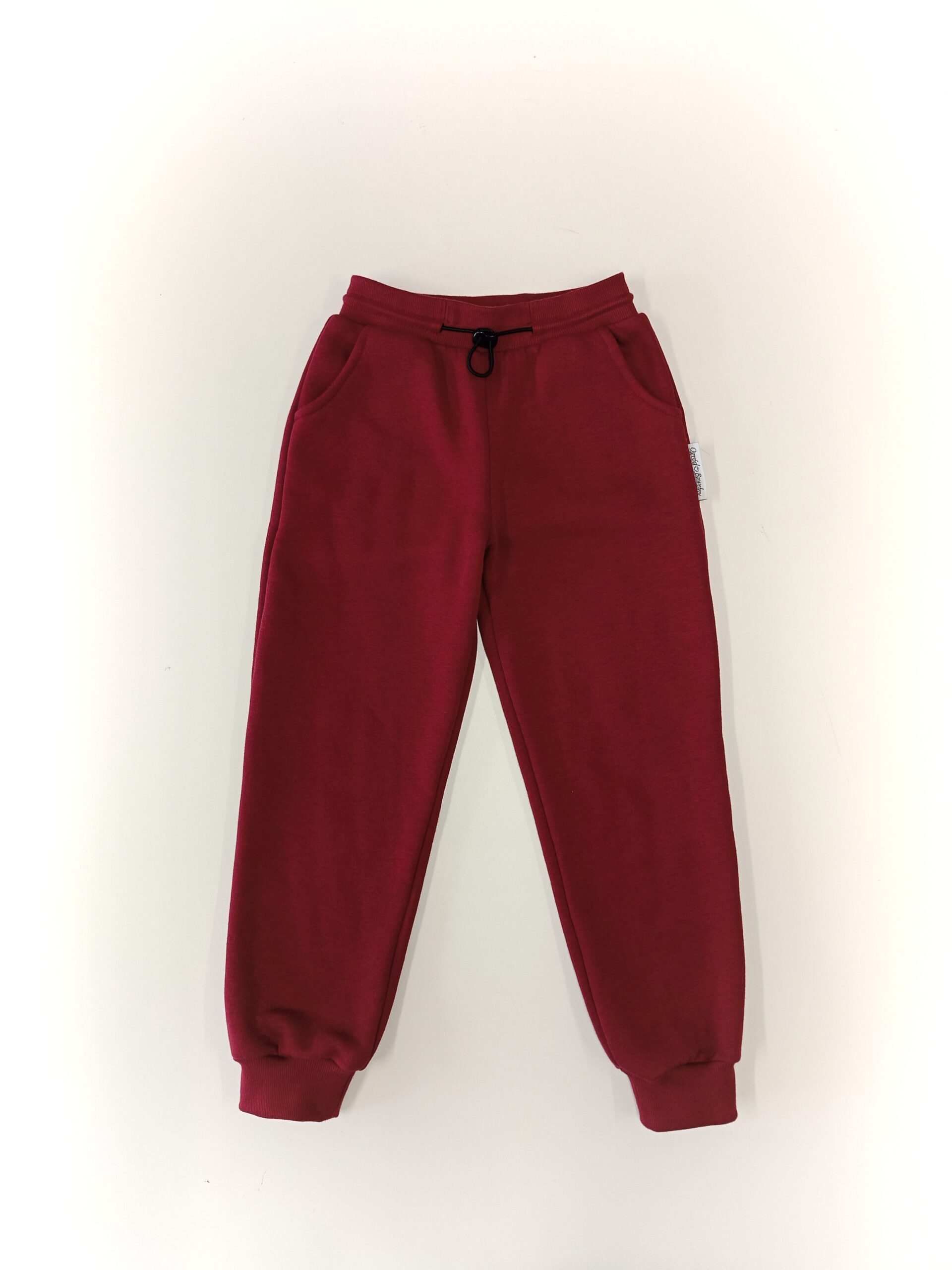 Spodnie dziecięca Beztroska kolor Bordowy