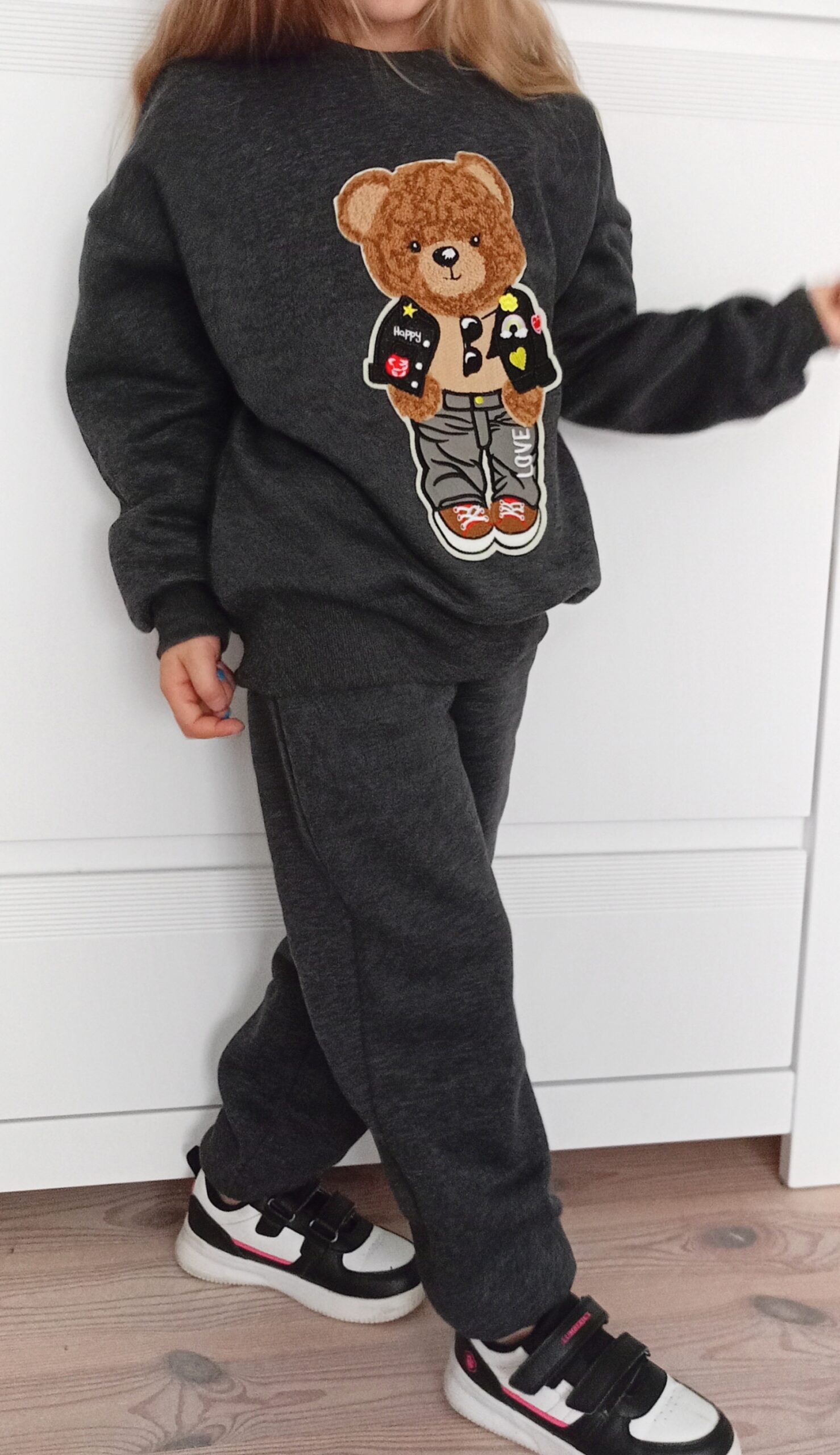 Bluza dziecięca Big Miś - kolor Antracyt