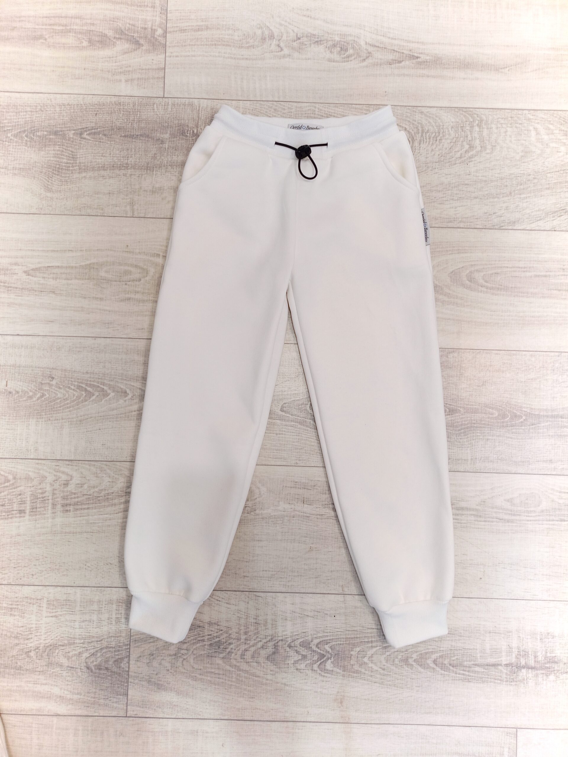 Spodnie dziecięca Beztroska kolor Krem