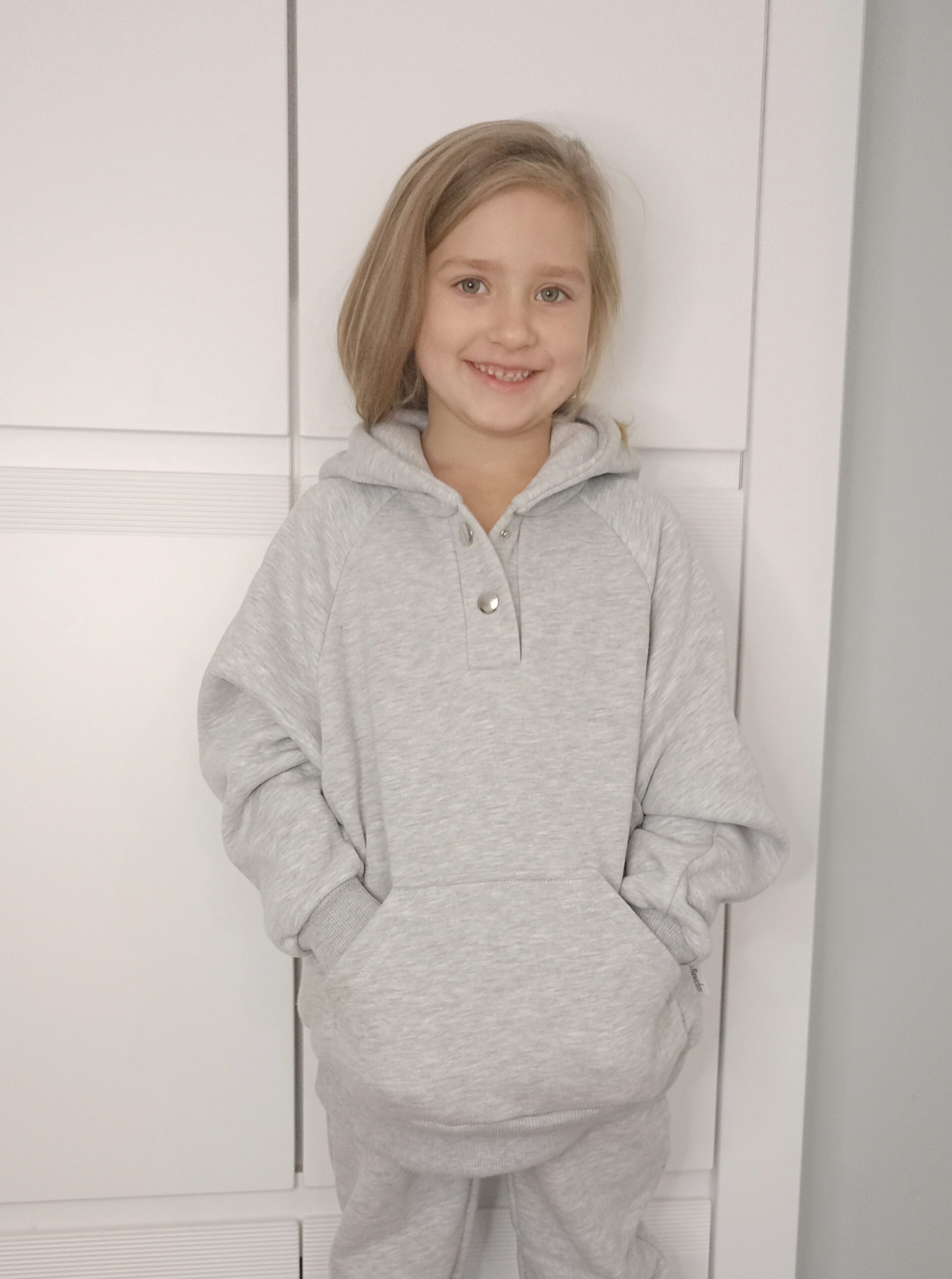 Bluza Dziecięca Beztroska - kolor Jasnoszary