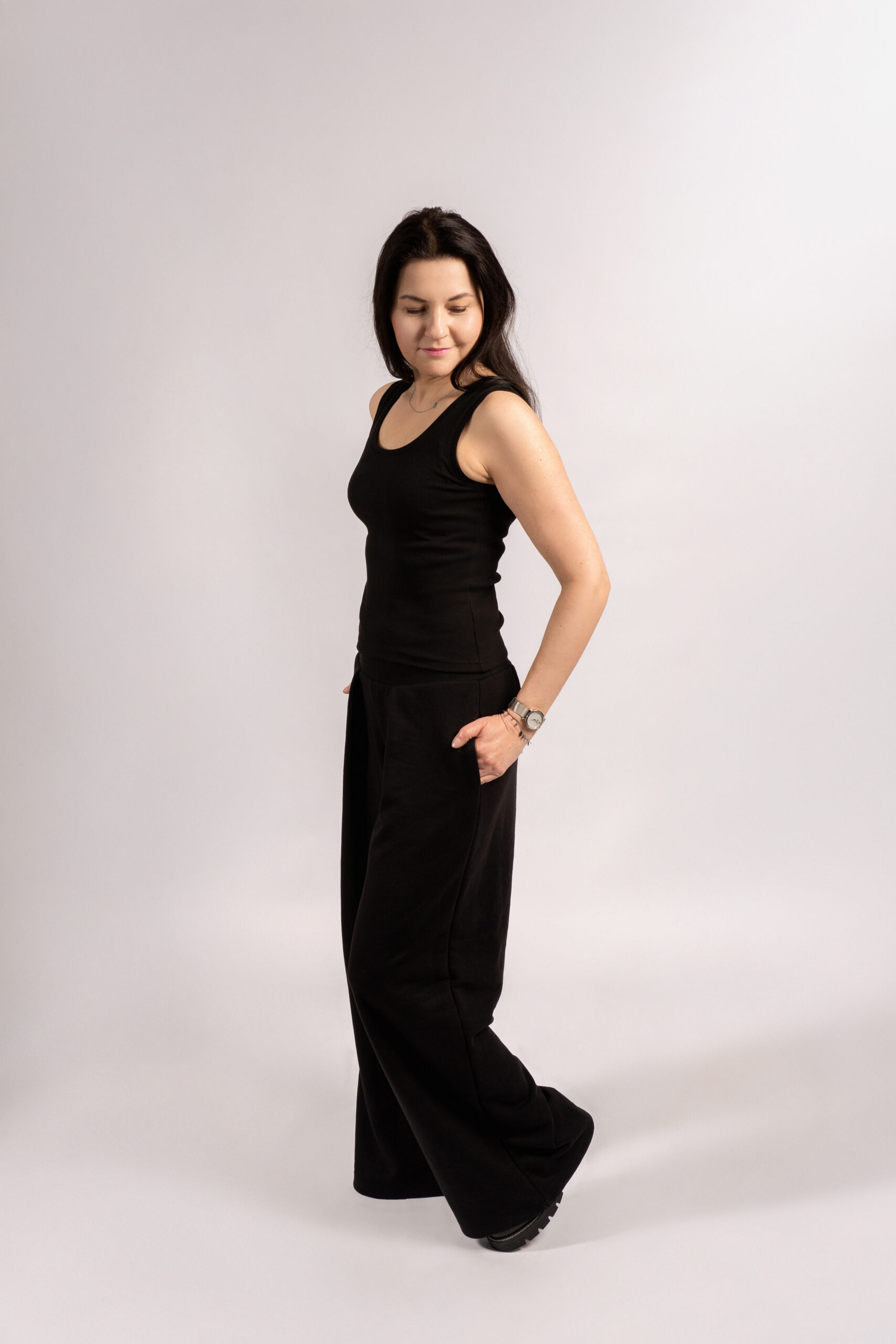 Top Lidia kolor Czarny - obrazek 2